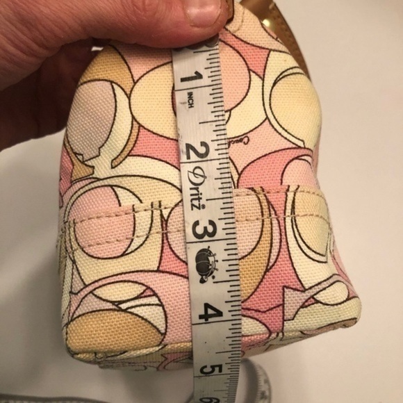 Coach pink tan optic c mini bag - Picture 3 of 9